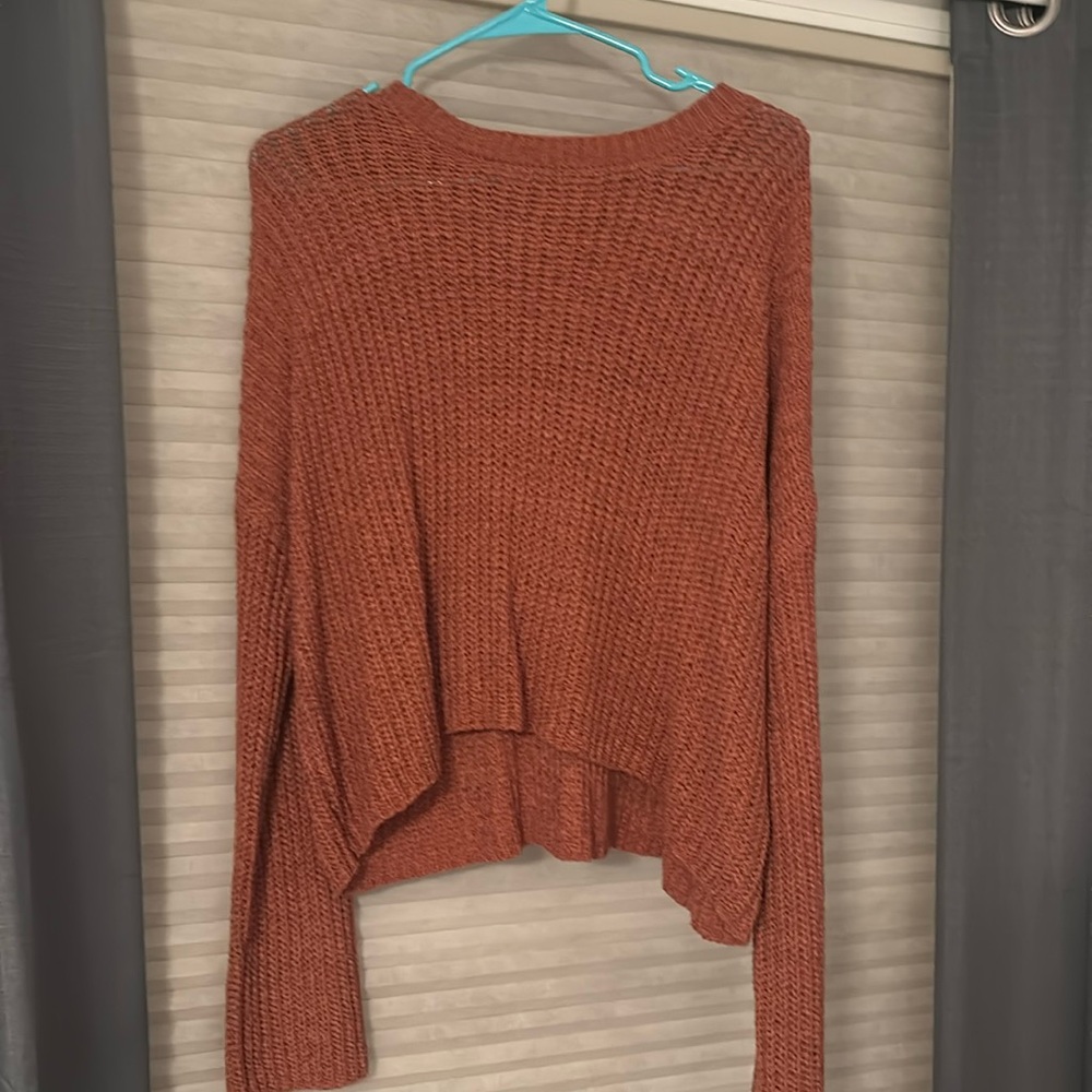 Cozy Rust Sweater - Picture 1 of 3